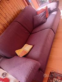 Divano letto Doimo viola
