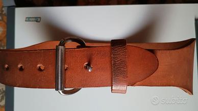 Cintura pesistica weider fassi sport in cuoio