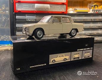 Alfa Romeo Giulia Super 1600 Minichsmps Scala 1/18