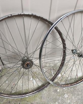 Ruote da 28' r SANREMO perno URSUS bici vintage