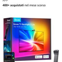 impianto luci led con striscia per tv e lampade 