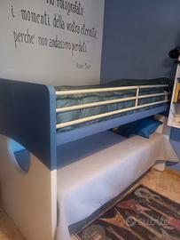 Letto a soppalco 1 piazza