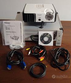 Videoproiettore SHARP XR-32X DLP completo di cavi