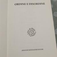 Luciano De Crescenzo "Ordine e Disordine"