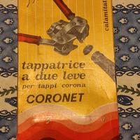 tappatrice coronet per tappi corona