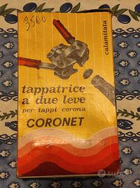 tappatrice coronet per tappi corona
