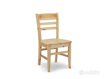Sedia pino massiccio ristorante