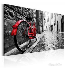 Quadro Con La Bicicletta Rossa - ARREDALACASA