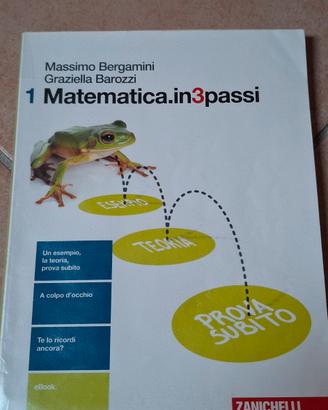 Libro Matematica In 3 passi  Vol.1
