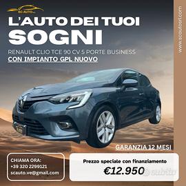 Renault Clio TCe 90 CV 5 porte Business PREZZO CON