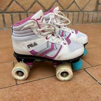 Pattini a rotelle FILA bambina + set protezioni
