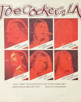 Joe Cocker live in LA - Album vinile 