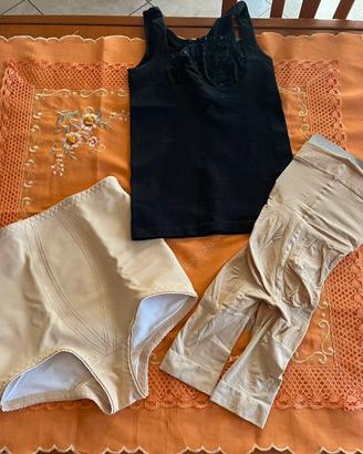 Due panciere e un top modellante