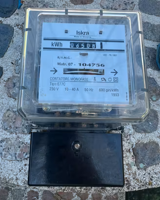 Contatore  elettrico monofase  ISKRA