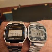 coppia orologi Casio vintage perfettamente funzion