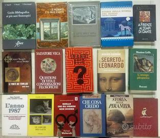 Libri a scelta {A 30} Saggi vari (Nuovo/Come Nuovo
