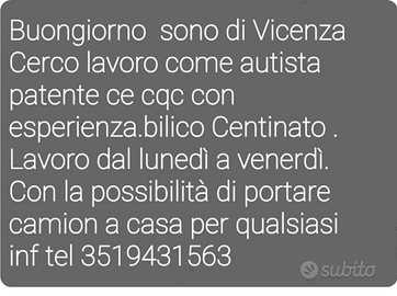 Autista patente ce cqc