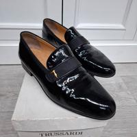 Scarpe ballo vernice uomo Trussardi Mocassino 43