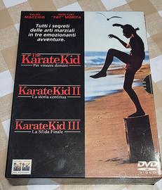 cofanetto trilogia Karate Kid DVD