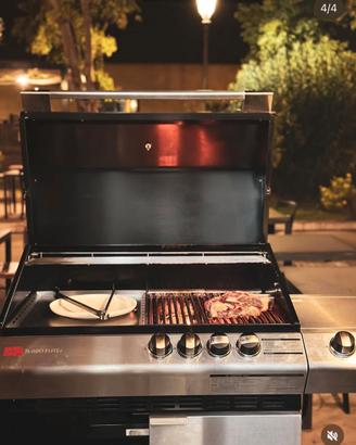 BBQ barbeque a gas professionale