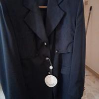 Giacca da donna blu scuro taglia 48 nuova 