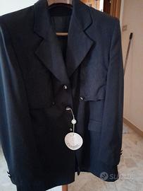 Giacca da donna blu scuro taglia 48 nuova 