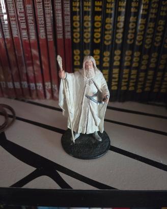 Gandalf Il Bianco De Agostini In Piombo 7 cm 