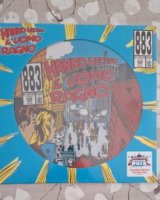 Vinile 883: Hanno ucciso l'uomo ragno 1992