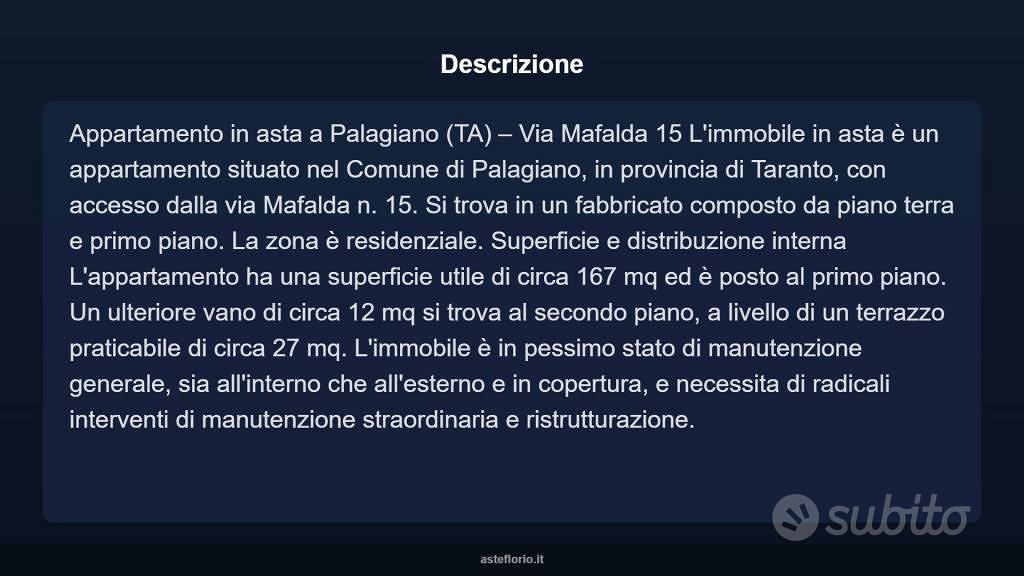 Appartamento – Palagiano, Taranto - Vista 4