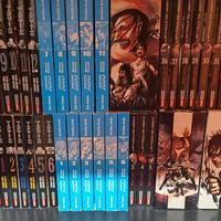 Manga vari: Deathnote, JoJo e Attack on Titan