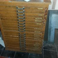 Cassettiera tipografica