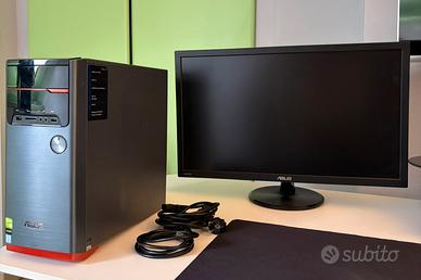 PC Fisso ASUS (i7-7700 / GTX 1060) + Monitor ASUS