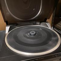 impianto stereo Technics con Giradischi 