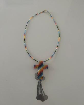 Collana a fantasia colorata