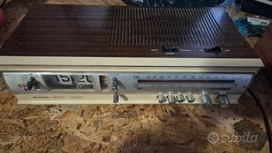 Radiosveglia Vintage HITACHI Flip Clock - Anni 70