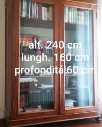 credenza libreria antica periodo 800
