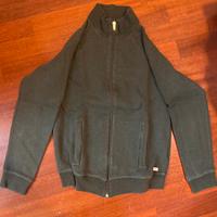 Felpa verde scuro marca RISI taglia M