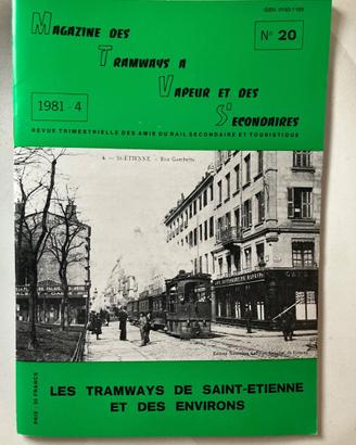 rivista treni magazine des tramways à vapeur tram