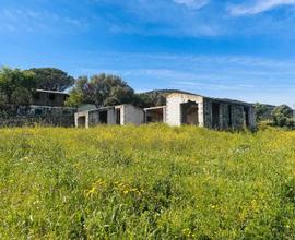 Villa singola vista mare al rustico