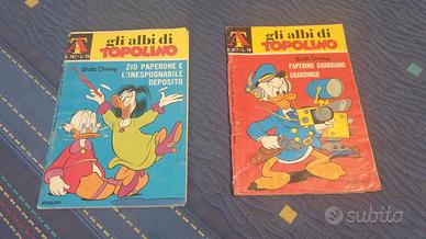 Gli Albi di Topolino originale Disney n.787 e 877