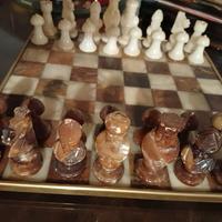 scacchiera in alabastro