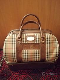 Borsa valigia originale burberry