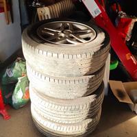 cerchi originali bmw 15" + gomme estive 