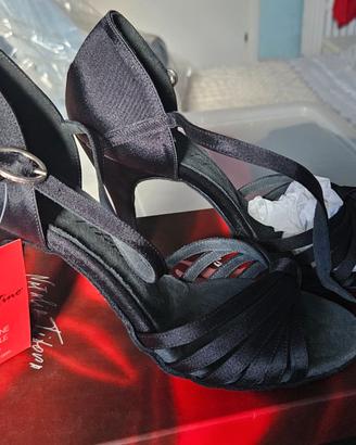 Scarpe da ballo Rosso Latino nuove 38