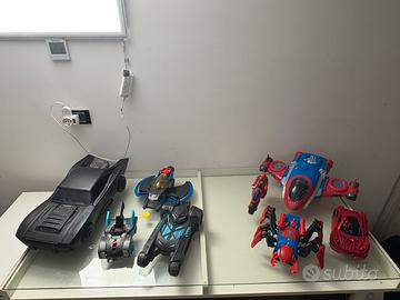 Lotto batman spiderman