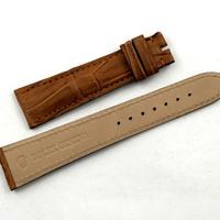 Rolex Cinturino Vero Cocco Marrone Chiaro 20/16mm