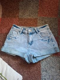 pantaloncini denim 