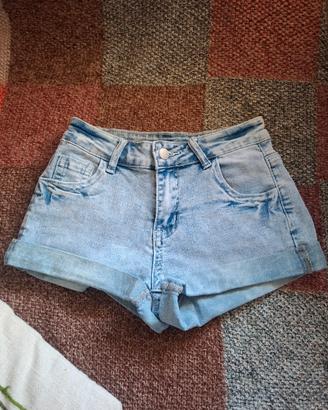 pantaloncini denim 