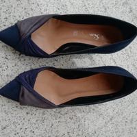 Scarpe decoltè tacco 6 cm num 37