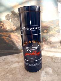 scatola di latta "PAUL SHARK YACHTING"anno 80